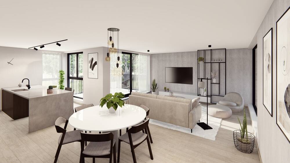 Appartement te  koop in Heusden-Zolder 3550 200200.00€ 1 slaapkamers 65.00m² - Zoekertje 31046