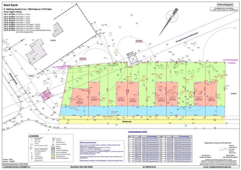 Grond te  koop in Genk 3600 115000.00€  slaapkamers m² - Zoekertje 262325