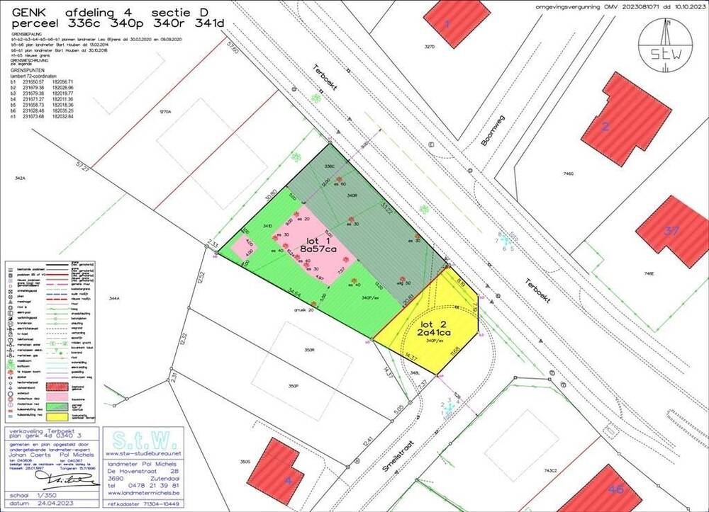 Grond te  koop in Genk 3600 149000.00€  slaapkamers m² - Zoekertje 262324