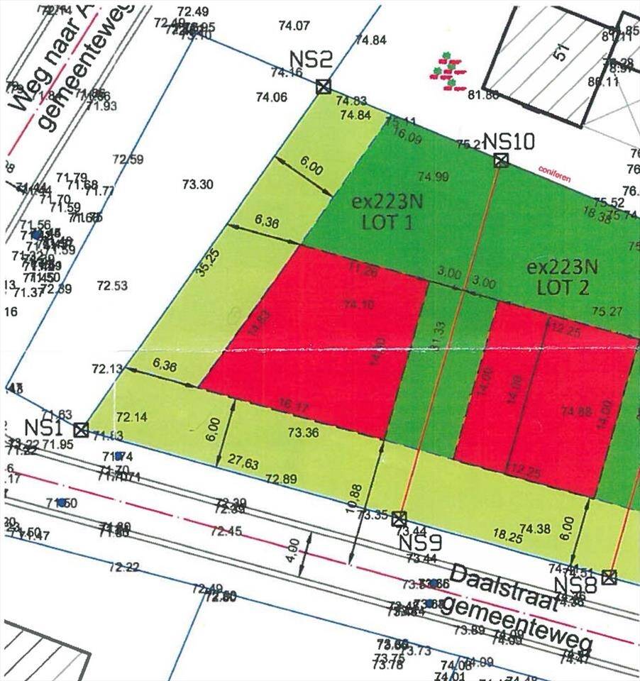 Grond te  koop in Maaseik 3680 129000.00€  slaapkamers m² - Zoekertje 307308